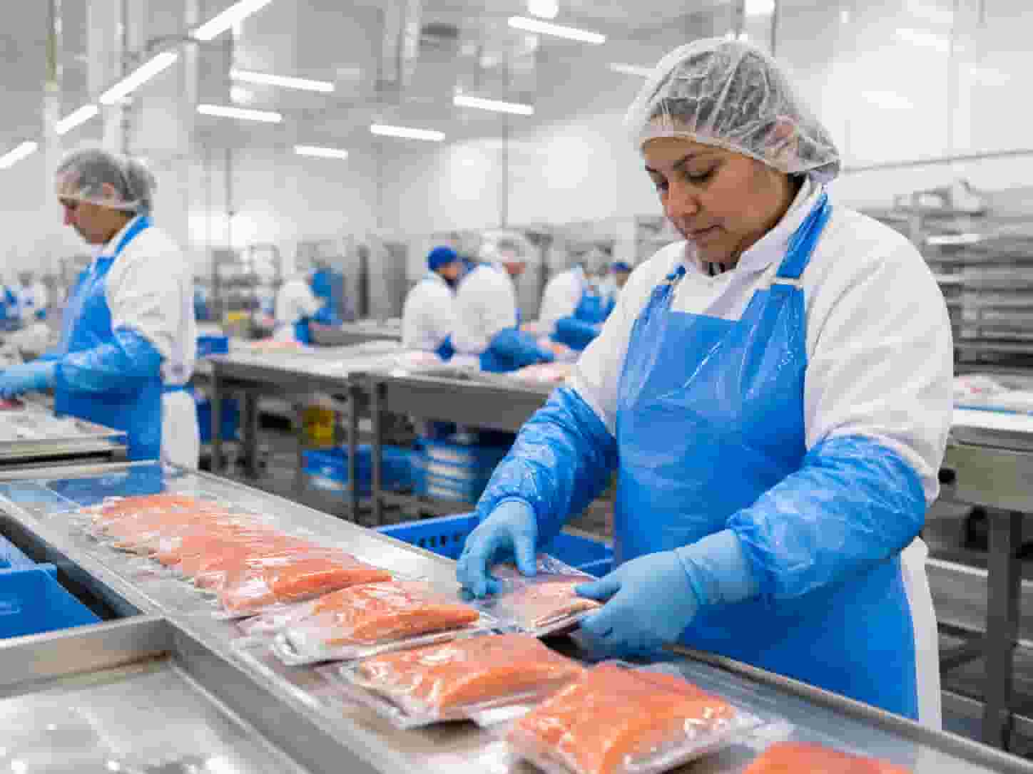 Seafood processing jobs in the USA